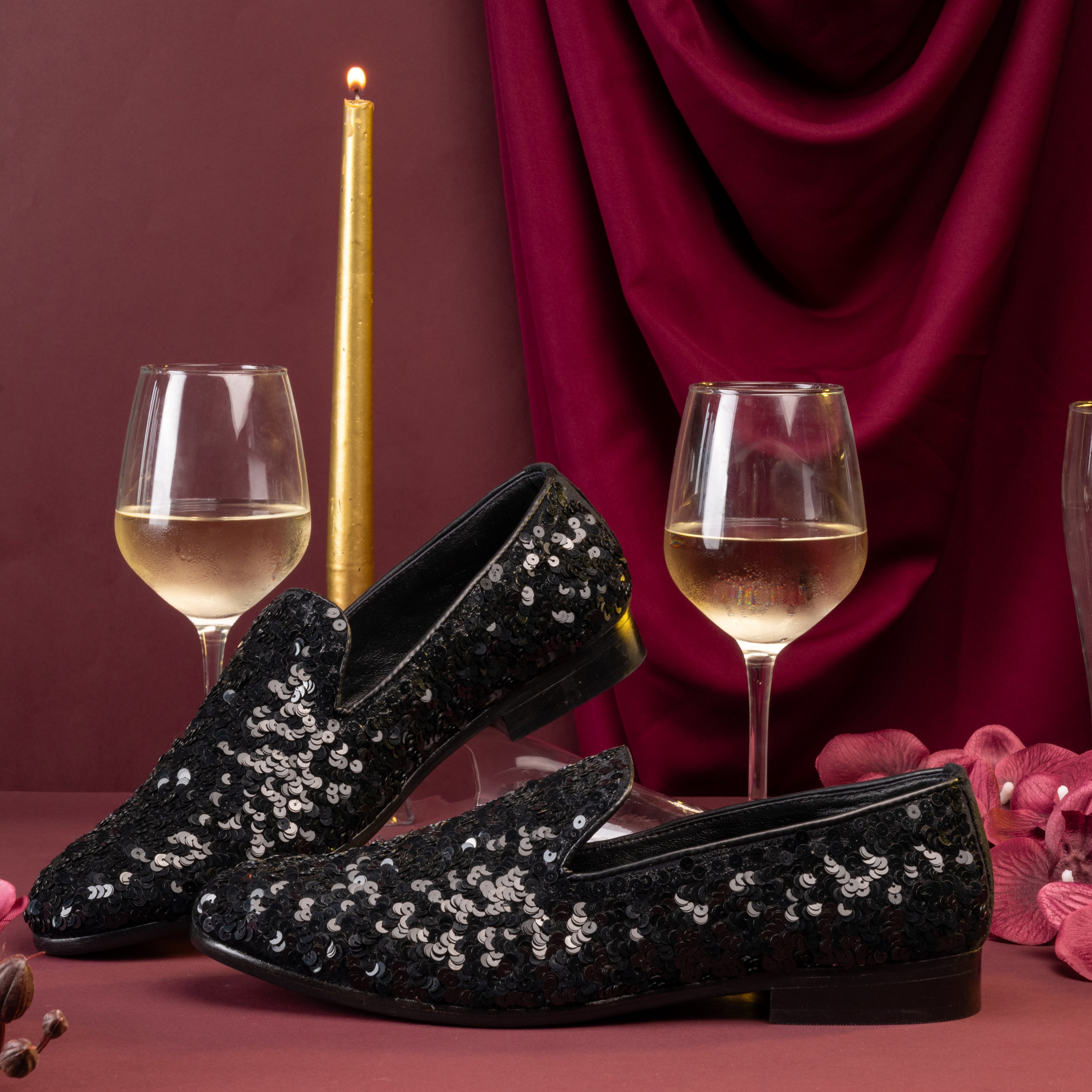 Glamorous Sequin Slipons (Limited Edition)