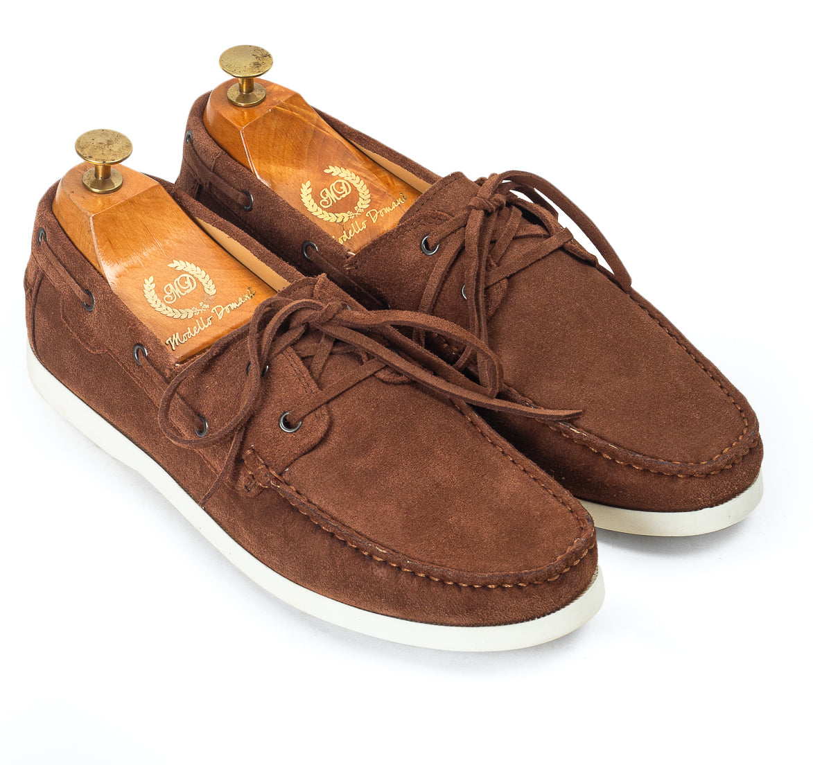 Lucia Yatch Suede Loafers (Brown - Limited Edition)