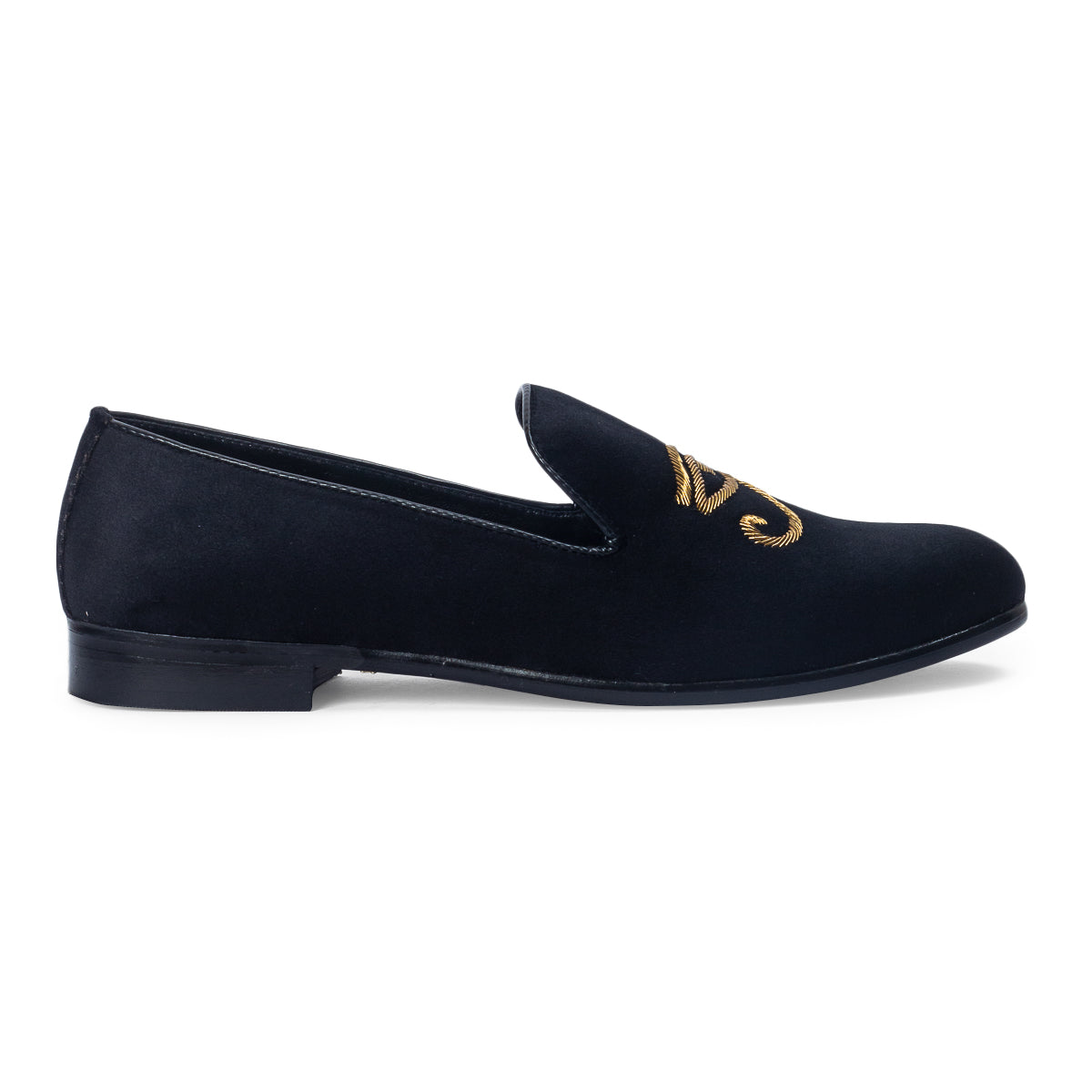 The Egyptian King Slipons (Black)