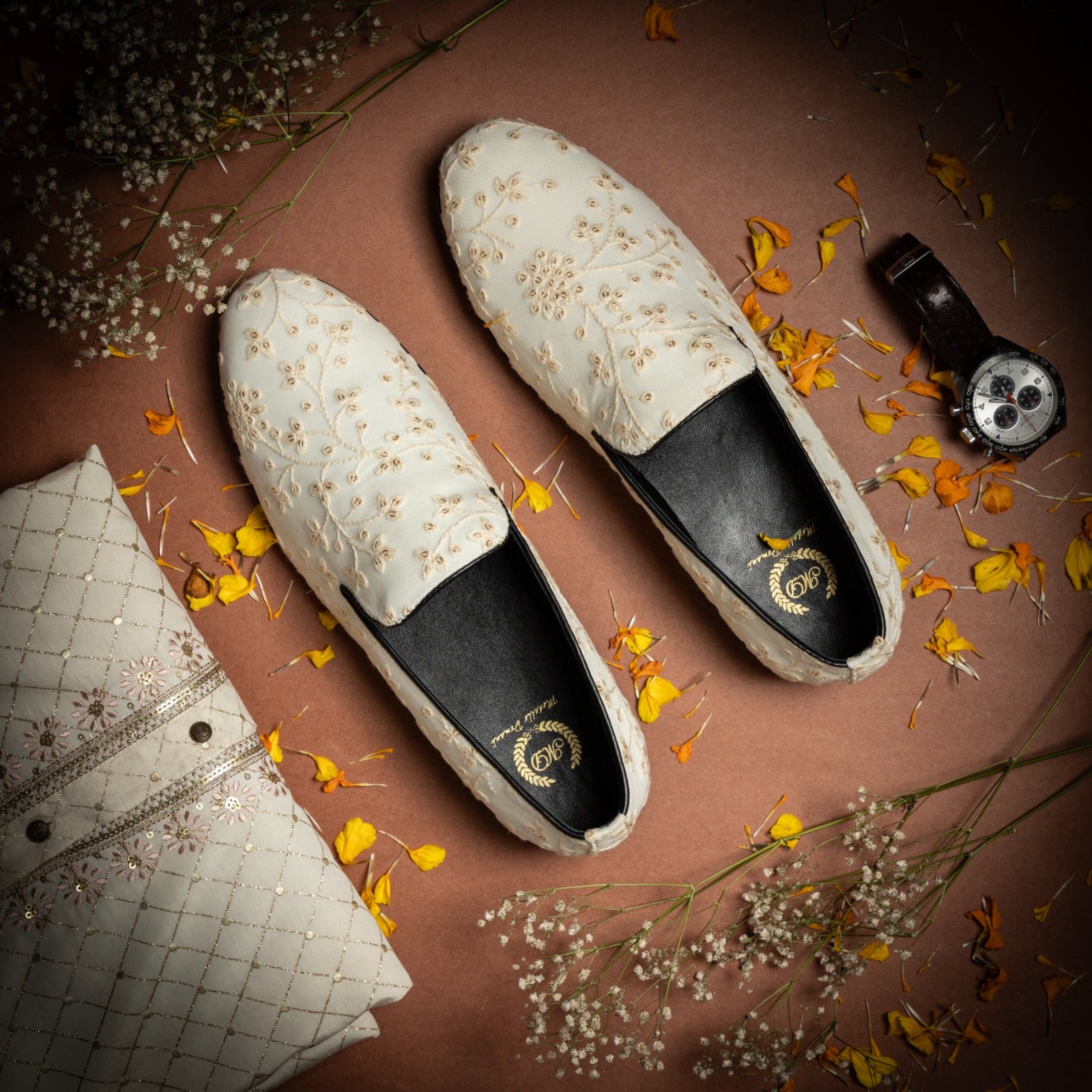 Banarasi Slipons