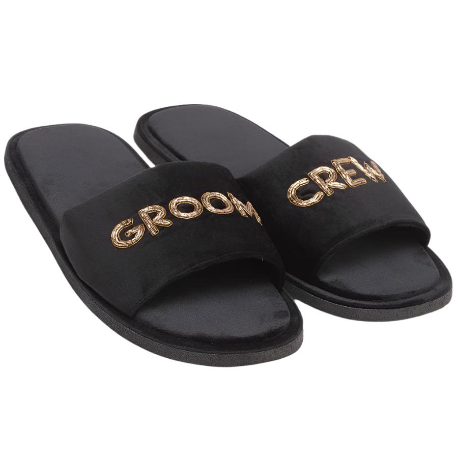 Men Customized Wedding Domani Slippers (Bulk Order Only)