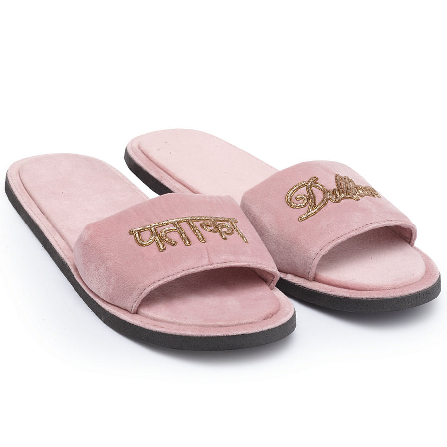 Dulhan slippers discount