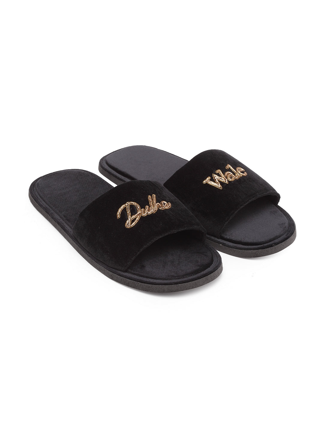Men Customized Wedding Domani Slippers (Bulk Order Only)