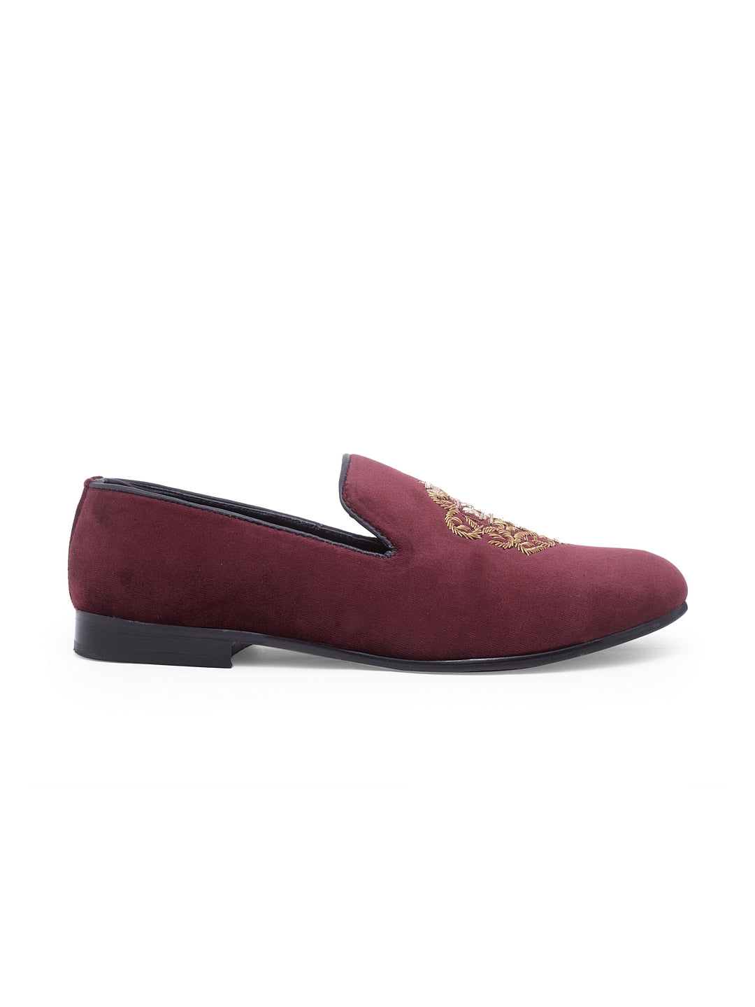 The Royal Crest© Slipons (Wine)(Patent Copyright Artwork)