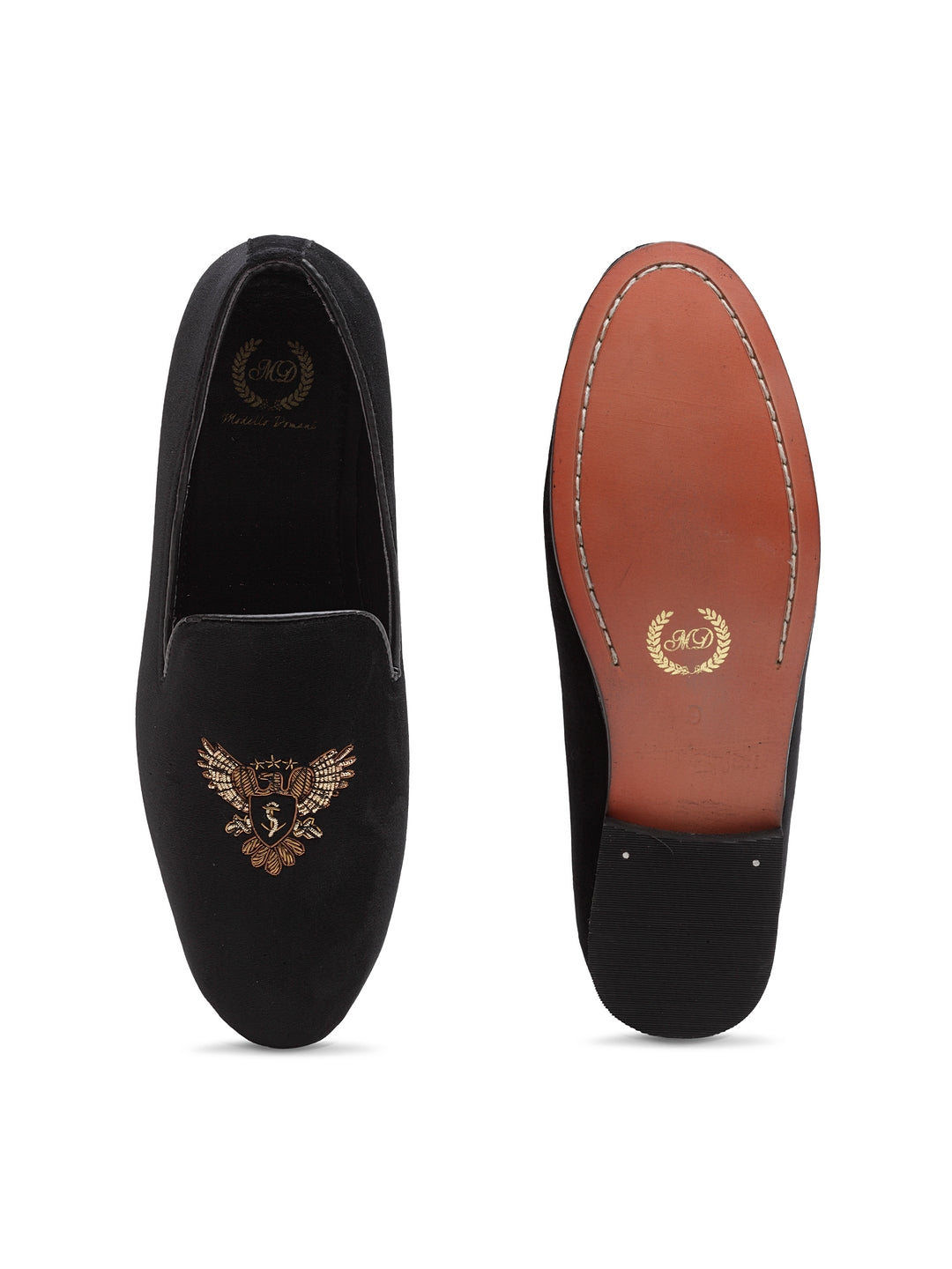 The Falcon Slipons (Black)