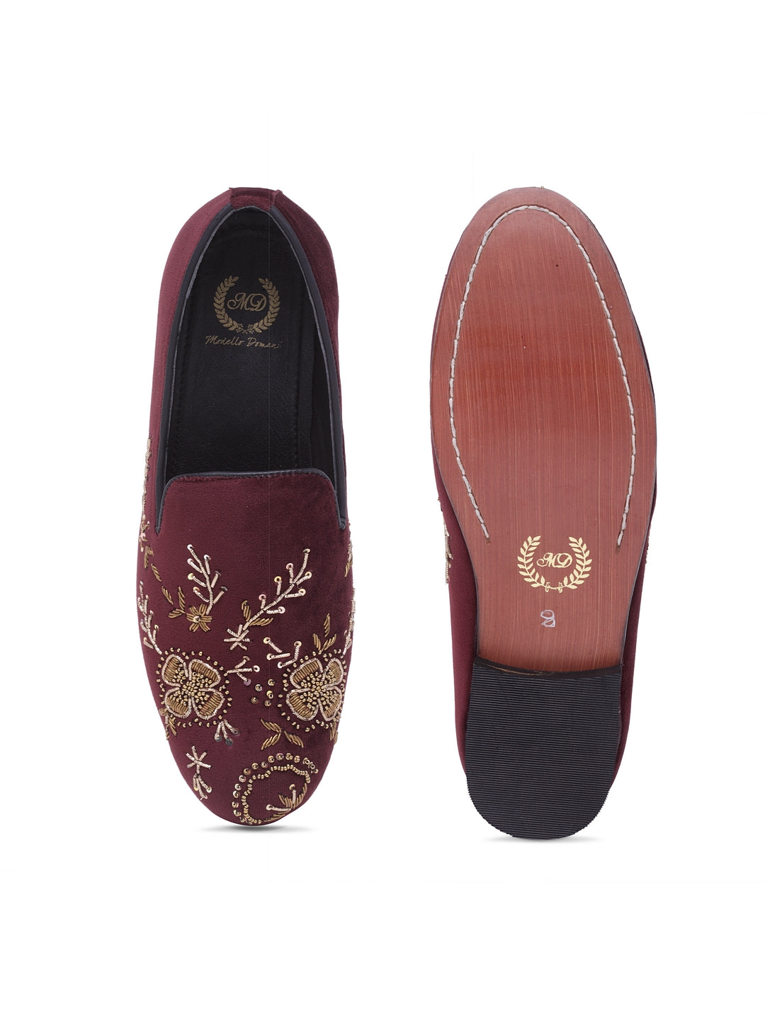 The Clover Slipons (Wine)