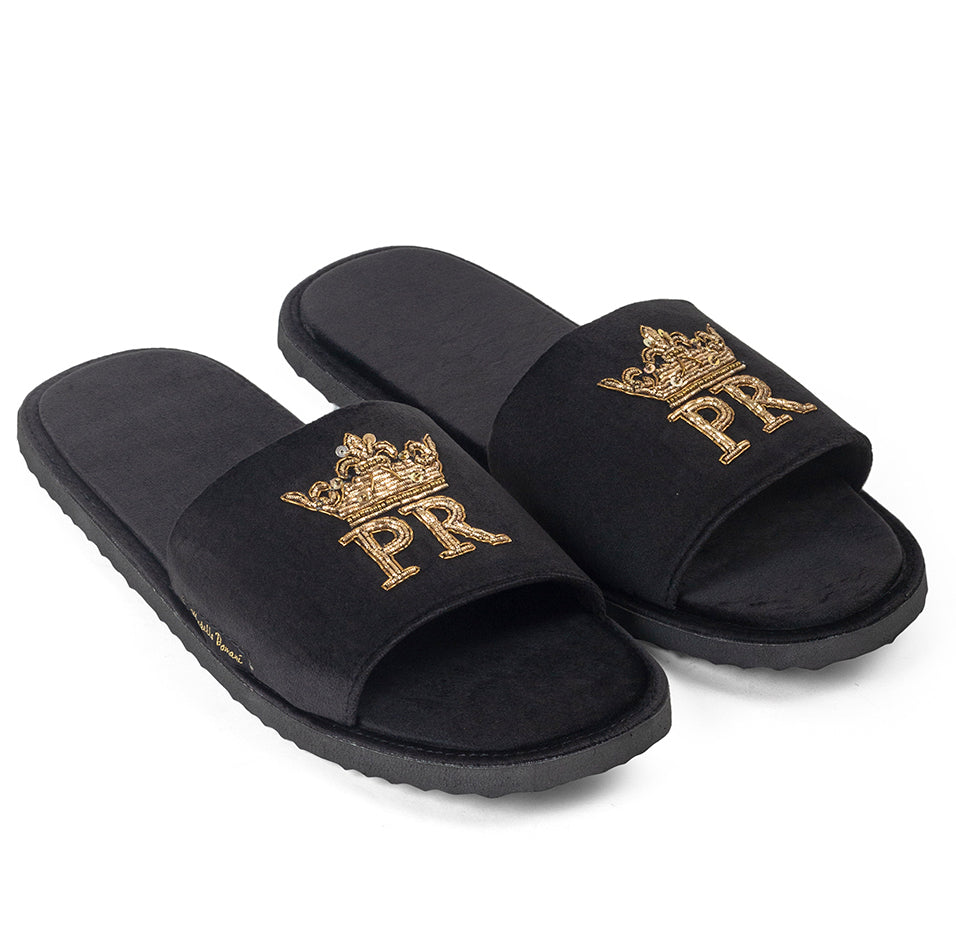 Men Customized Wedding Domani Slippers (Bulk Order Only)