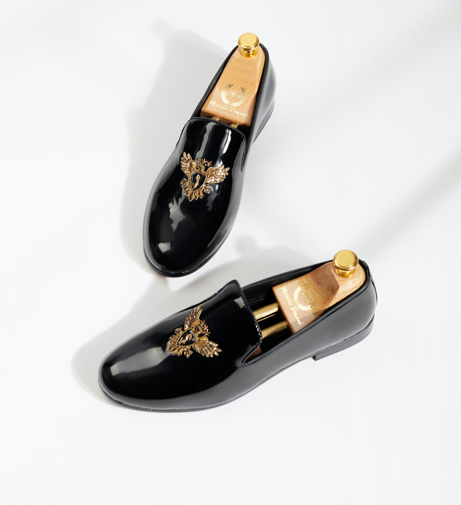 The Falcon Slipons (Patent Black)