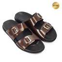 Magnus Sandals (Brown) — Brown sandals | Modello Domani