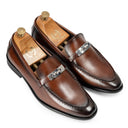 Cavalier Patina Leather Slipons (Tan-Brown) (Limited Edition)