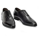 Kingsley Patina Leather Wholecut (Black-Grey)