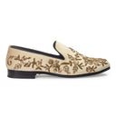 Golden Garden Slipons (Beige - Limited Edition) — Beige slipons | Modello Domani