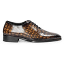 Draco Patina Leather Wholecut (Yellow Cognac) (Made to Order) (Limited Edition)