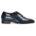 Draco Patina Leather Wholecut (Marine Blue) (Made to Order) (Limited Edition)