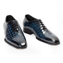 Draco Patina Leather Wholecut (Marine Blue) (Made to Order) (Limited Edition)