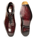 Draco Patina Leather Wholecut (Oxblood Red) (Made to Order) (Limited Edition)