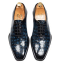 Draco Patina Leather Wholecut (Marine Blue) (Made to Order) (Limited Edition)