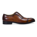 Milano Patina Leather Brogues (Patina Tan - Limited Edition) — Tan shoes | Modello Domani