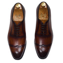 Milano Patina Leather Brogues (Patina Tan - Limited Edition) — Tan shoes | Modello Domani