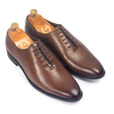 Classic Wholecut Derby (Tan) — Tan shoes | Modello Domani