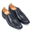 Classic Wholecut Derby (Black) — Black shoes | Modello Domani