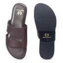 Azura Slippers (Brown) — Brown slippers | Modello Domani