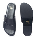 Azura Slippers (Black) — Black slippers | Modello Domani