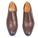 Classic Wholecut Derby (Tan) — Tan shoes | Modello Domani