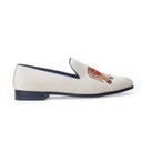 The Maharaja Slipons (Cream Beige - Limited Edition) — Beige slipons | Modello Domani