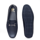 Tuscany Buckle Leather Loafers (Black) — Black loafers | Modello Domani