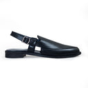Classic Strap Peshawari (Black) — Black shoes | Modello Domani