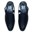 Classic Strap Peshawari (Black) — Black shoes | Modello Domani