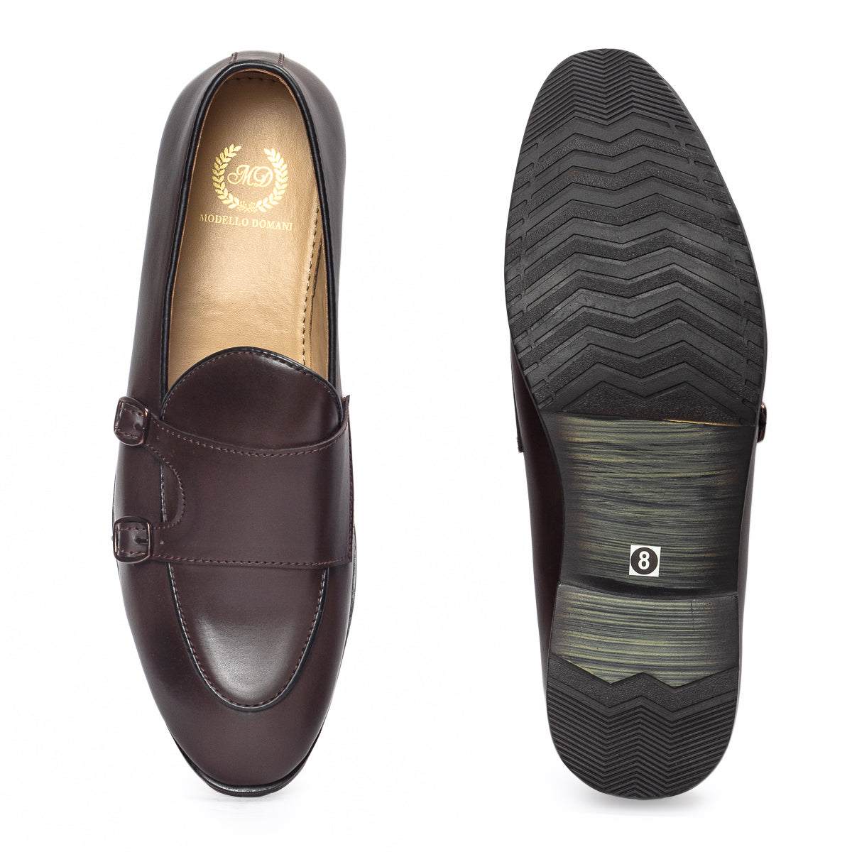 Low Cut Monks ( Brown)
