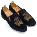The Emperor Bee Slipons (Black - Limited Edition) — Black slipons | Modello Domani