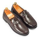 Marbella Slipons (Brown) — Brown slipons | Modello Domani