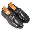 Marbella Slipons (Black) — Black slipons | Modello Domani