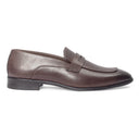 Valencia Slipons (Brown) — Brown slipons | Modello Domani
