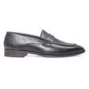 Valencia Slipons (Black) — Black slipons | Modello Domani
