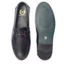 Marbella Slipons (Black) — Black slipons | Modello Domani