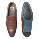 Valencia Slipons (Tan) — Tan slipons | Modello Domani