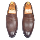 Valencia Slipons (Tan) — Tan slipons | Modello Domani
