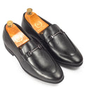 Capri Slipons (Black) — Black slipons | Modello Domani