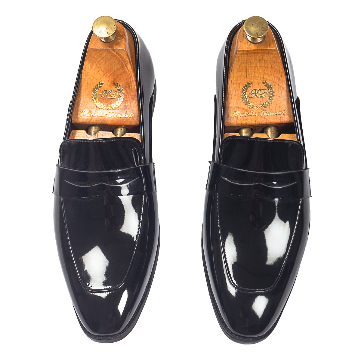 Valencia Slipons (Patent Black)