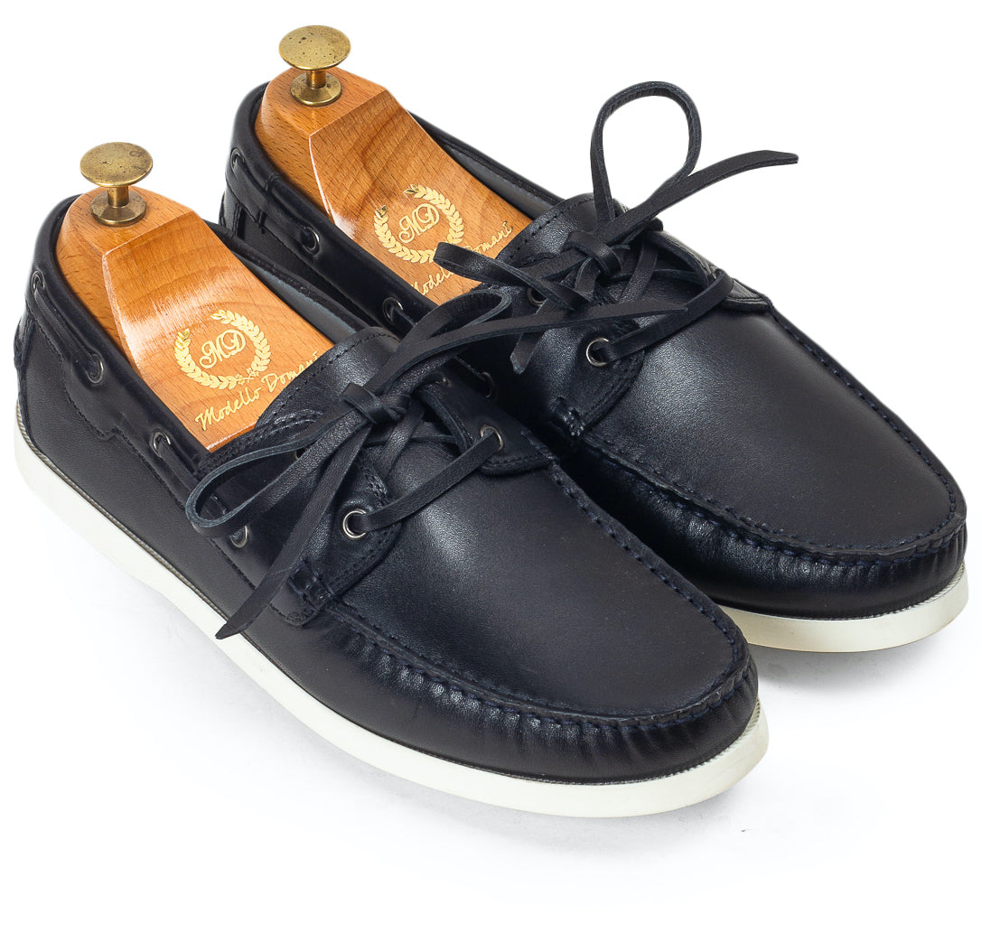 Lucia Yatch Leather Loafers (Black - Limited Edition)