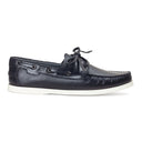 Lucia Yatch Leather Loafers (Black - Limited Edition) — Black loafers | Modello Domani