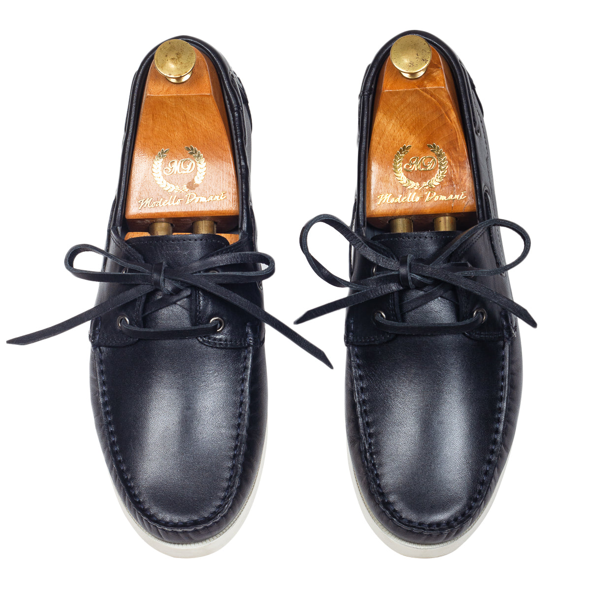 Lucia Yatch Leather Loafers (Black - Limited Edition)