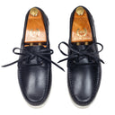 Lucia Yatch Leather Loafers (Black - Limited Edition) — Black loafers | Modello Domani