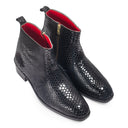 Obsidian Suede-Leather Boots (Black) (Limited Edition)