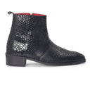 Obsidian Suede-Leather Boots (Black) (Limited Edition)