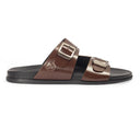 Magnus Sandals (Brown) — Brown sandals | Modello Domani